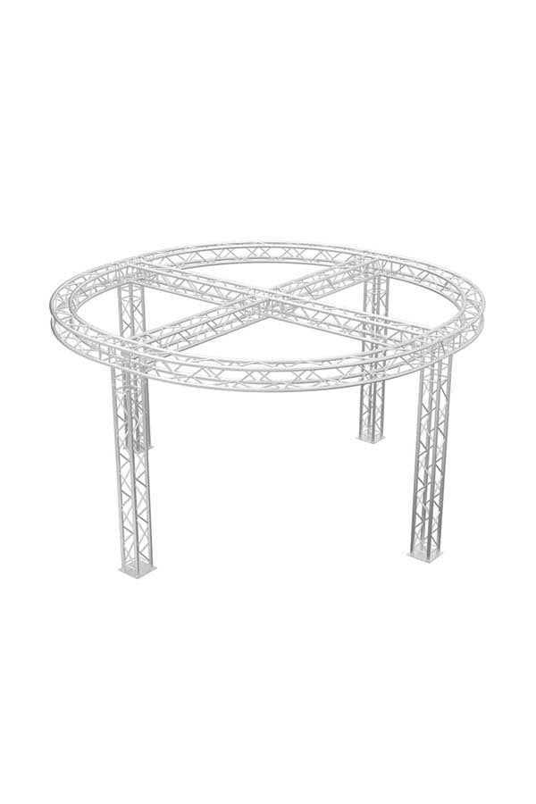 Global Truss F34 12x12 Circle Truss Display System with Cross | Stage Truss