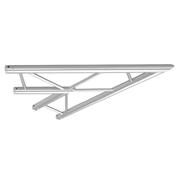 GLOBAL TRUSS F32 IB-4058H - 2-WAY 45 DEG. HORIZONTAL I-BEAM CORNER-horizontal right | Stage Truss