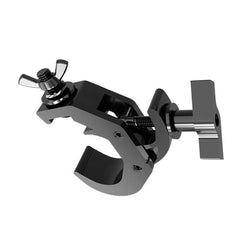 Global Truss Jr Quick Rig Clamp BLK Hook style clamp with T-Handle Black horizontal