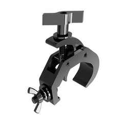 Global Truss Jr Quick Rig Clamp BLK Hook style clamp with T-Handle Black vertical