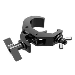Global Truss Jr Quick Rig Clamp BLK Hook style clamp with T-Handle Black 598px