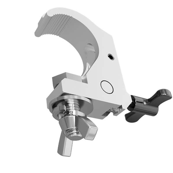 GLOBAL TRUSS JR SNAP CLAMP - MEDIUM DUTY QUICK SNAP HOOK STYLE JR CLAMP - MAX LOAD 165Lbs. vertical