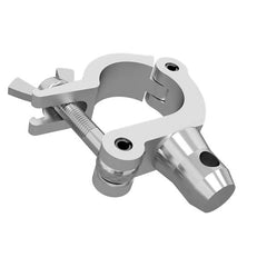 Global Truss - ST-824 SIDE ENTRY CLAMP 2-inch Wrap Around Half Coupler with Reversed Elbow slant left