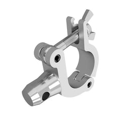 Global Truss - ST-824 SIDE ENTRY CLAMP 2-inch Wrap Around Half Coupler with Reversed Elbow slant right