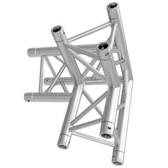 Global Truss TR-4093DL - 3 way 90 left apex down horizontal right  | Stage truss