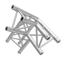 Global Truss TR-4093DL - 3 way 90 left apex down slant right  | Stage truss