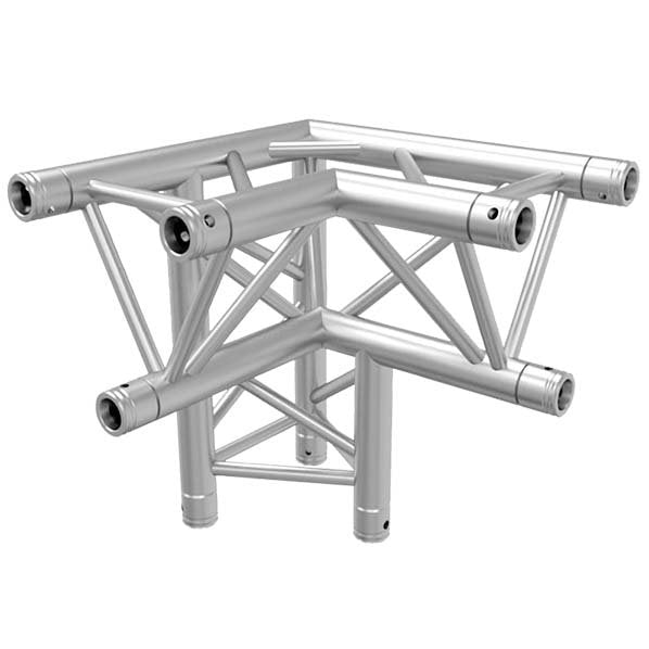 Global Truss TR-4093DL - 3 way 90 left apex down vertical up  | Stage truss