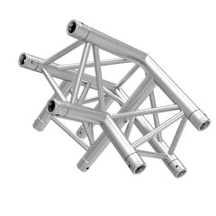 Global Truss TR-4093UL - 3-WAY 90 LEFT APEX UP LEFT slant right  | Stage Truss