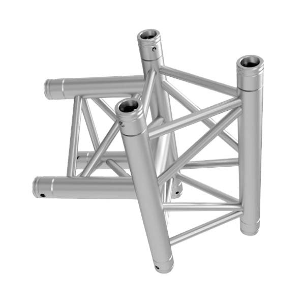 GLOBAL TRUSS TR-4096H/O - 3-WAY HORIZONTAL T-JUNCTION - APEX OUT horizontal right  | Stage Truss