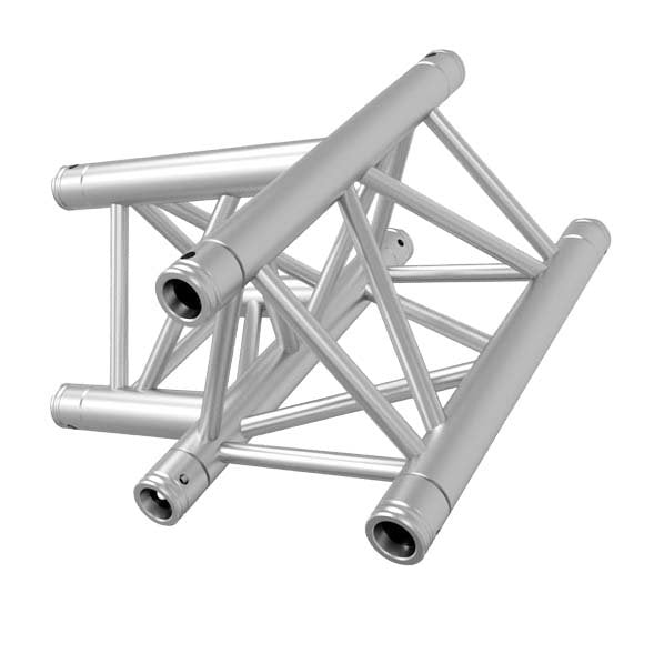 GLOBAL TRUSS 4096H-U/D - 3-WAY HORIZONTAL T-JUNCTION - APEX UP/DOWN horizontal right  | Stage Truss