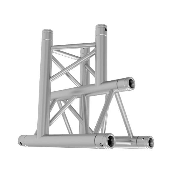 Global Truss TR-4096VD - 3-WAY VERTICAL T-JUNCTION - APEX DOWN vertical down  | Stage Truss