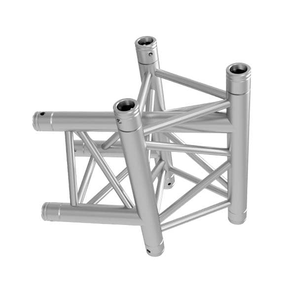 GLOBAL TRUSS 4096H-U/D - 3-WAY HORIZONTAL T-JUNCTION - APEX UP/DOWN horizontal right  | Stage Truss