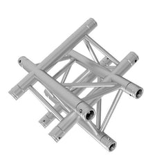 GLOBAL TRUSS TR-4098 - 4 WAY CROSS - APEX UP/DOWN slant right down  | Stage Truss