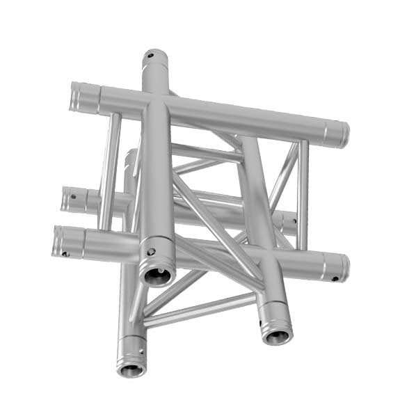 GLOBAL TRUSS TR-4098 - 4 WAY CROSS - APEX UP/DOWN vertical down  | Stage Truss