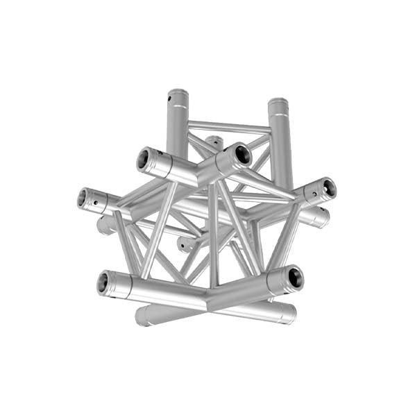 GLOBAL TRUSS TR-4101U - 5-WAY CROSS-JUNCTION - APEX UP vertical down  | Stage Truss