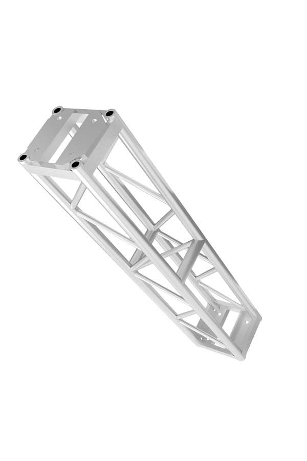 Global Truss - Dura Truss - DT-GP10 SQUARE TRUSS (12IN) STRAIGHT SEGMENTS - 10 ft slant right inverted  | Stage Truss