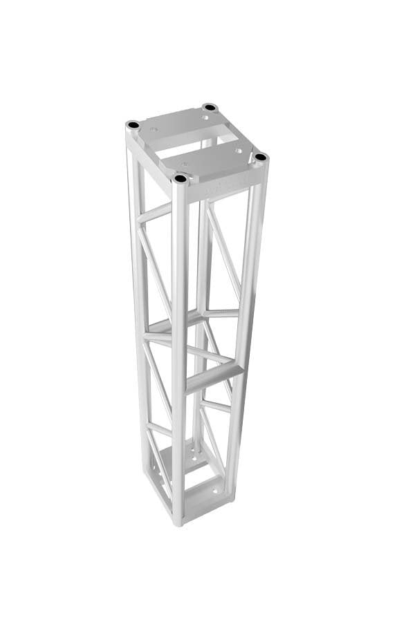 Global Truss - Dura Truss - DT-GP8 SQUARE TRUSS (12IN) STRAIGHT SEGMENTS - 8 ft vertical inverted  | Stage Truss