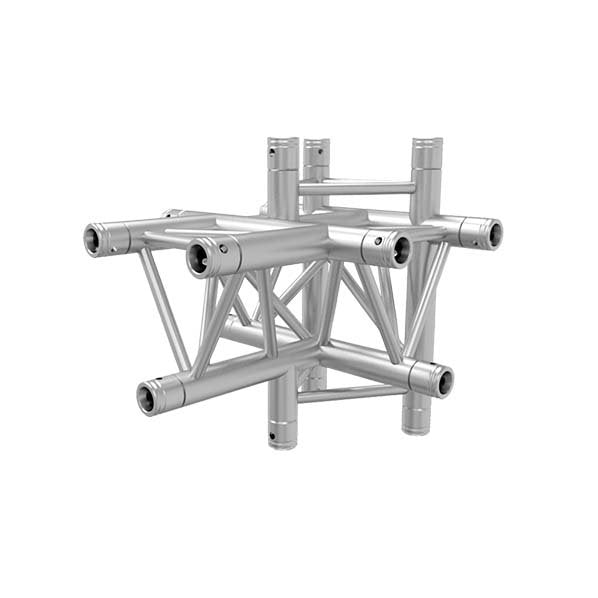 GLOBAL TRUSS TR-4098 - 4 WAY CROSS - APEX UP/DOWN vertical  | Stage Truss