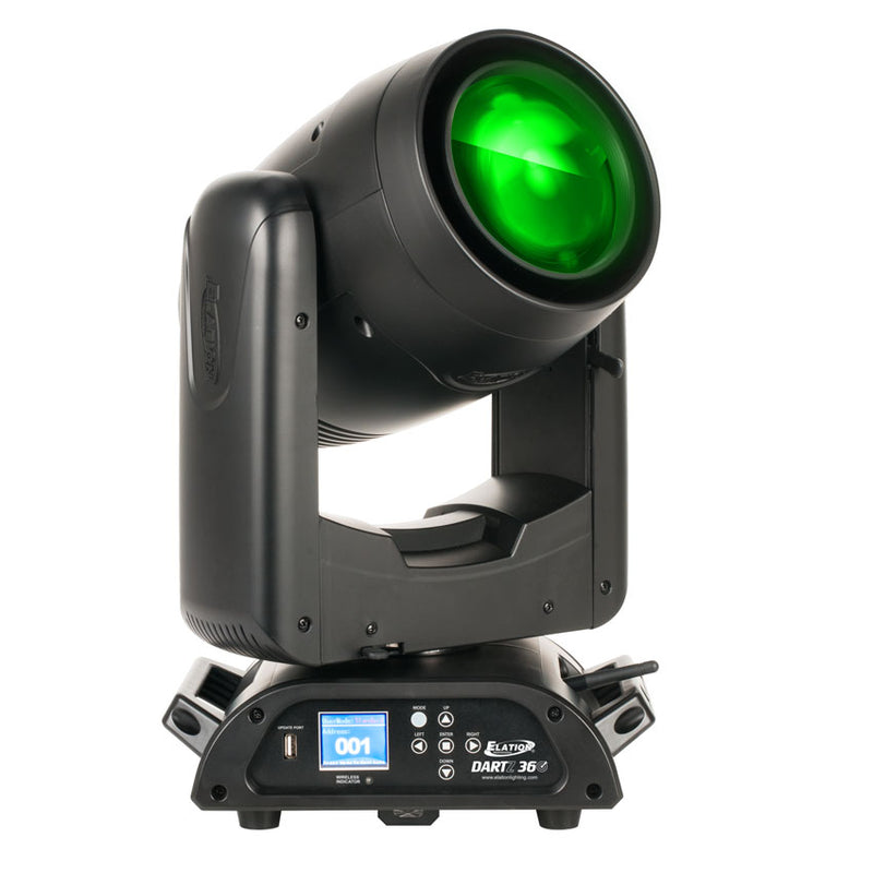 Elation Lighting Dartz 360 Moving Head for Stage lights/Truss events - green