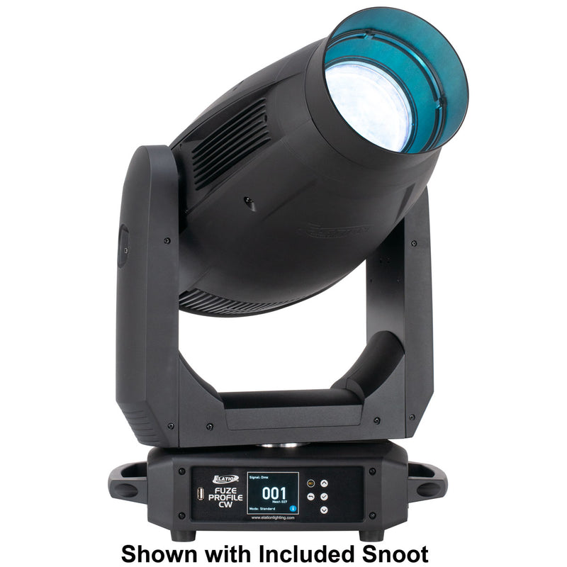 Elation Lighting Fuze Profile CW Moving Head - with snoot