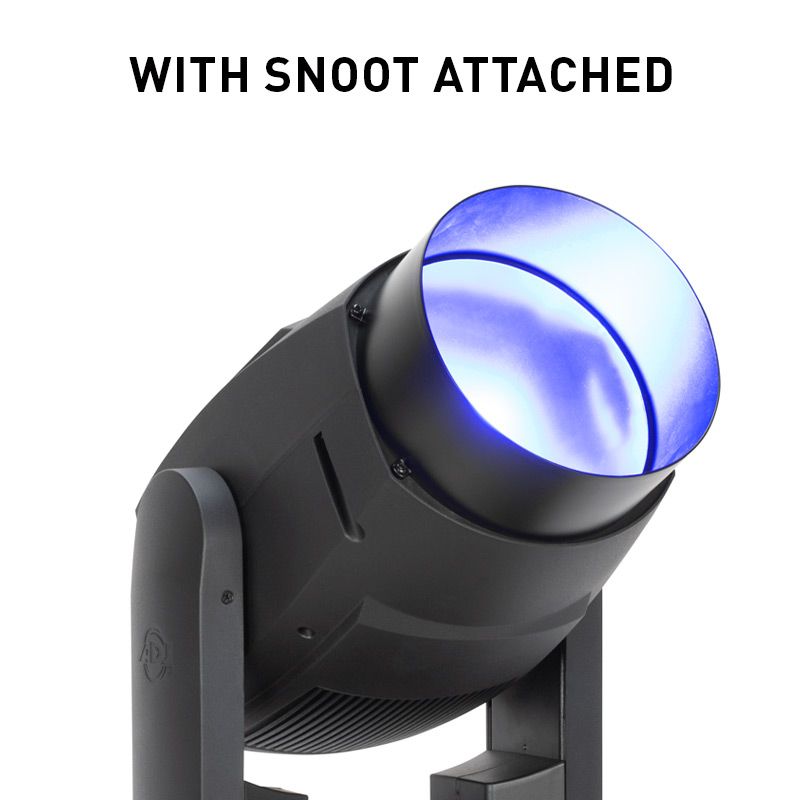 ADJ Focus Wash 400 Moving Head - with snoot attached | Stage Lighting