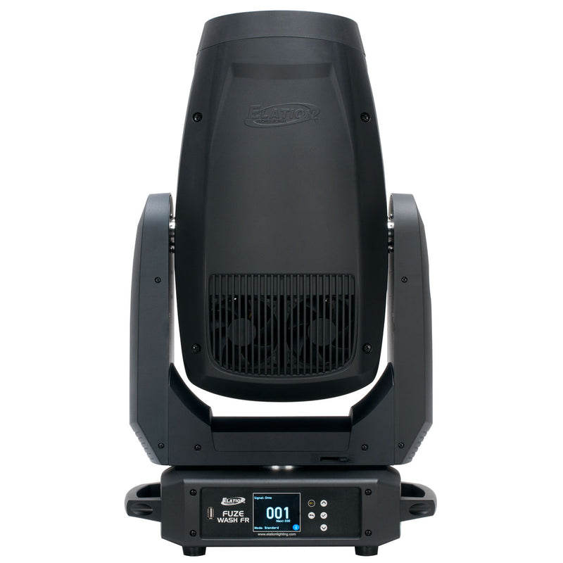 Elation Fuze Wash FR Moving Head front up view | Stage Lighting